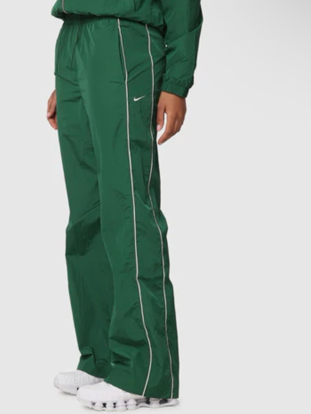 Nike Green Women’s High-Waisted UV Track Pants NWT XL